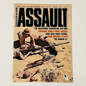 Assault Combat Soldier Magazine Publication Vol. 1 No. 1 January 1970 - Imagen 1 de 6