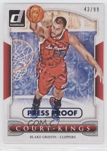 2014-15 Panini Donruss Court Kings Press Proof Blue /99 Blake Griffin #1