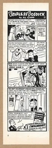 Fearless Fosdick Comic Strip Al Capp 1954 Wildroot Cream Oil Hair Tonic Print Ad - Picture 1 of 3