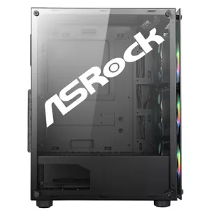 ASRock Desktop PC Laptop Wall Window Door Office Vinyl Sticker Decal - Picture 1 of 4