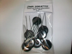 8- ZNR 20K471U VARISTOR ÜBERSPANNUNGSABSORBER 240 V. 200 A. - Bild 1 von 3