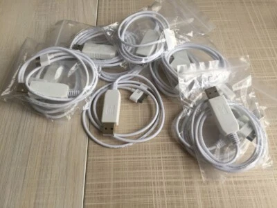 10X Custom DC 12V USB to 30Pin 1394 Firewire Charging Cable For iPod 3 3rd Gen - Image 1 of 4