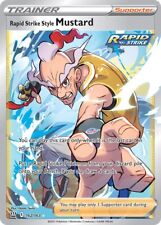 Rapid Strike Style Mustard 162/163 SWSH Battle Styles Full Art Pokemon Card Mint