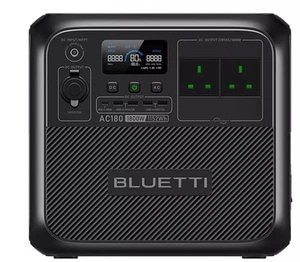 BLUETTI AC180 1152Wh Portable Power Station 1800W Solar Generator Outdoor Trip - Picture 1 of 11