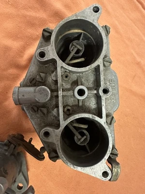 Porsche 356 Solex 40 PII-4 Carburetors / Sand-Cast Pair  - Image 1 of 4
