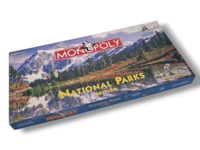 ⚡ Monopoly 2001 National Parks Edition Brettspiel Gesellschaftsspiel englisch⚡ - Bild 1 von 4