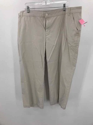 Pantalones informales Caribbean Joe tostados talla 22 usados Foto 1 de 3