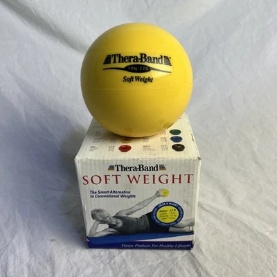 THERABAND Peso Suave, 4.5" Diámetro, Pelotas Pesadas para Béisbol, Pesadas Foto 1 de 4