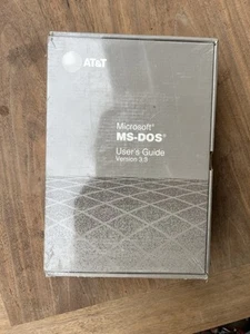 Microsoft MS-DOS Version 3.3 Vintage New Sealed AT&T - Picture 1 of 2