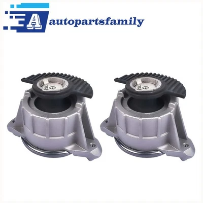 2PCS Suspension Hydraulic Engine Motor Mount Mounts Set For Benz W204 C63 AMG  - Image 1 of 4