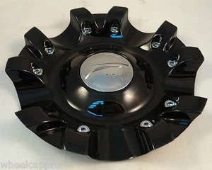 Platinum Wheels Black Custom Wheel Center Cap Caps # C101705CAP / 89-9200B15 - Picture 1 of 2