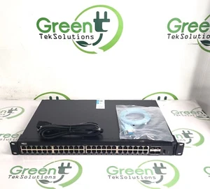 Dell X1052 E12W 48 Port Gigabit Managed Ethernet Switch w Power Cord - Picture 1 of 9