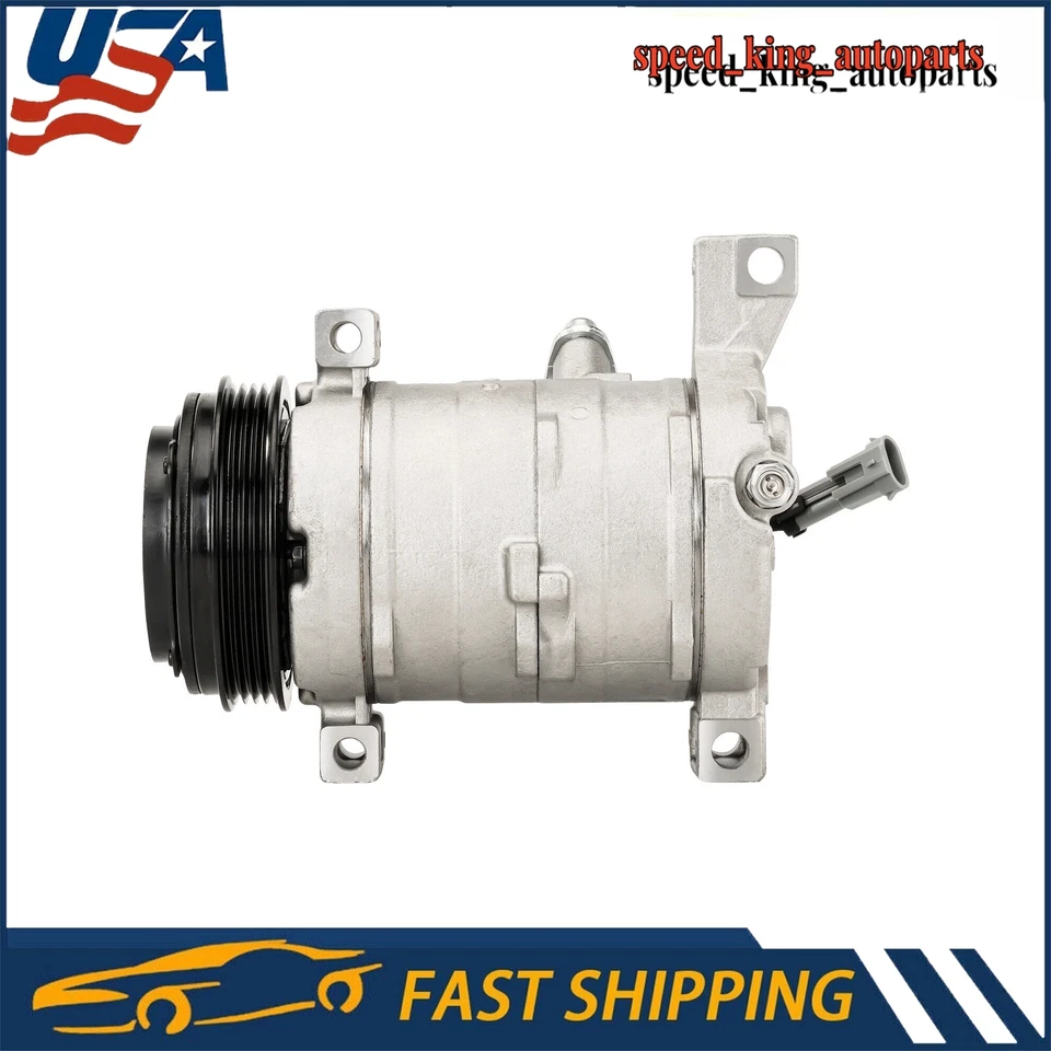 AC A/C Compressor For 00-2013 Chevrolet Silverado 1500 00-13 GMC Sierra 1500 - Image 1 of 4