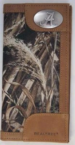ZEP PRO Alabama Crimson Tide Roper REALTREE MAX-5 Camo Wallet BURLAP GIFT BAG - Picture 1 of 9