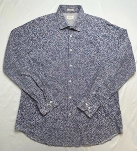 Hartford Alternative Classics Mens Size 2XL XXL Button Front Shirt Floral Print - Picture 1 of 8