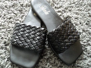 Mules Sabots schwarz Gr. 8 entspricht 39 - Bild 1 von 5