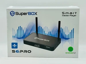 NEU SuperBOX S6 PRO Smart Media Player mit Android-12 & Sprachbefehl - Bild 1 von 6