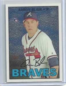 Aaron Blair 2016 Topps Heritage High Number Rc CHROME Ser#d 732/999 - Picture 1 of 1
