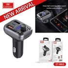 Earldom Wireless Handsfree Car FM Transmitter MP3 Player 2USB+C TYPE Charger Kit