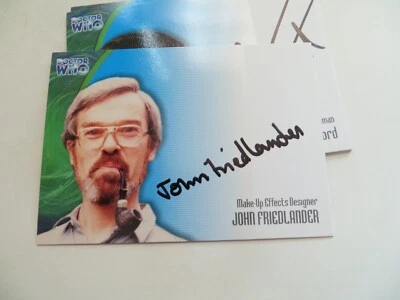 Dr Doctor Who - Autograph & Costume Relic Card Selection NM Strictly Ink - Image 1 of 2