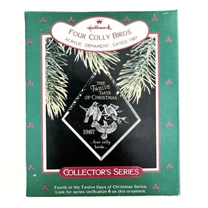 Hallmark Keepsake Ornament The Twelve Days of Christmas 1987 Four Colly Birds - Picture 1 of 3