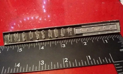 Amc Ambassador 990 1963 diestro cromo interior tablero emblema fabricante original Foto 1 de 4