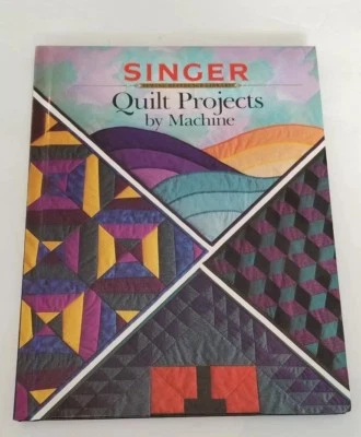 Singer Quilt Projects by Machine 1992 Minnetonka Minn. Cypress DeGrosse - Image 1 of 4