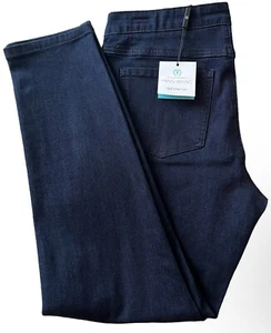 Ming Wang $195 Jeans 360 Stretch Blue Jeans Size 4 New With Tags NWT - Picture 1 of 10