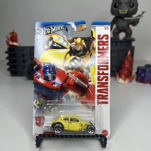 2024 Hot Wheels TRANSFORMERS- "BUMBLEBEE" CUSTOM VOLKSWAGEN BEETLE" - Picture 1 of 12