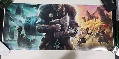 Assassin's Creed Valhalla GAMESTOP 12" x 28" Two Sided Poster #224447224447 - Image 1 of 3