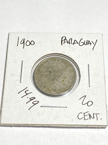 1900 Paraguay 20 Centavos Cover
