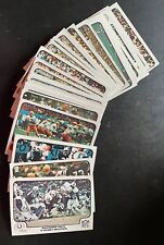 1977 FLEER NFL Teams In Action Football Trading Cards YOUR CHOICE