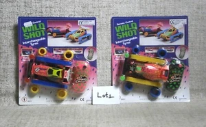 Wild Shot + Thunder Racing Lot X 2 MOSC B/O R/C Vintage Rare Caterpillar - Picture 1 of 23