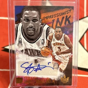 SHAREEF ABDUR-RAHIM 2018-19 Court Kings Impressionist Ink Autograph Card /149 SP - Picture 1 of 5