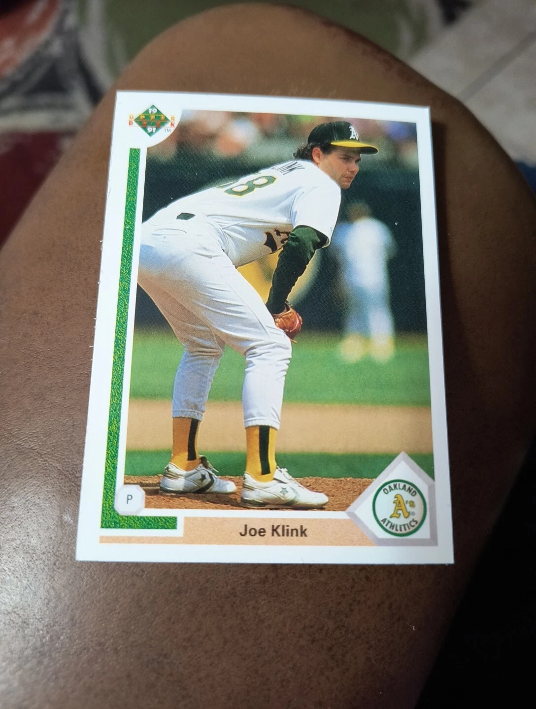 JOE KLINK 1991 UPPER DECK #468 FREE SHIPPING