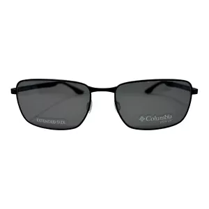 AUTHENTISCH & NEU - COLUMBIA 122S 002 61/18/150 - SATINSCHWARZ - SONNENBRILLE & ETUI - Bild 1 von 3