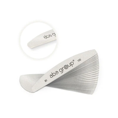 ABA Group 80/100 Nail Files ALL 6 TYPES