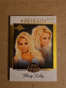2022 Bench Warmer Soccer Mary Riley Gold Foil Portraits #d 06/10
