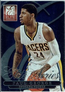 2013/14 Elite Series Basketball Trading Card No. 32 Paul George