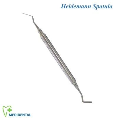Dentaire Examen Spatule Heidemann Composite Remplissage Instruments Labo Neuf
