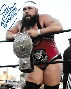 Michael Elgin Signed 8x10 Photo BAS COA New Japan Pro Wrestling ROH Autograph 7 - Picture 1 of 5