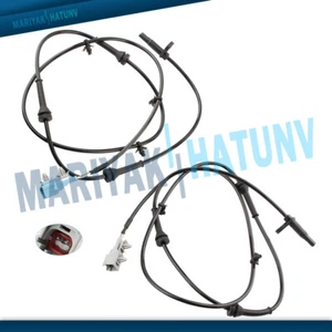 Set Of 2 Rear Left & Right ABS Wheel Speed Sensors Fits Nissan Murano 2003-2008 - Picture 1 of 8