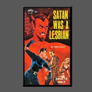 Satanás era un imán lesbiano de Ba Ba Buttons - Imagen 1 de 1
