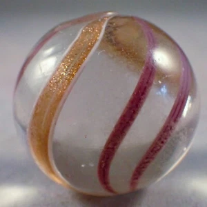 BB Marbles: LUTZ, Banded. 29/32". Mint(-) (9.0). (BB820) - Picture 1 of 6