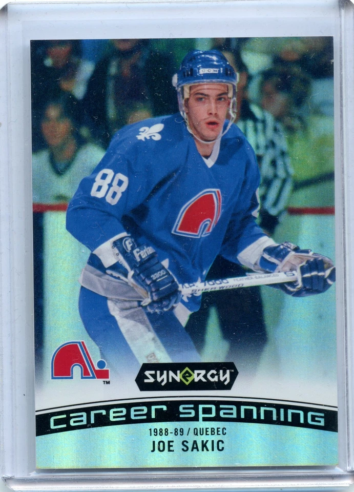  2017-18 Synergy Career Spanning #CS-9 Joe Sakic - Image 1 of 2