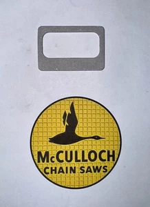 McCulloch #95387 Aluminum Forever Exhaust Gasket PM 800, 805, 8200, DE 80 - Picture 1 of 2