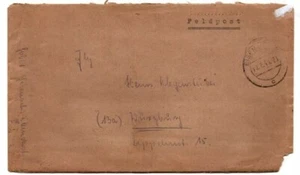 1944 Germany German Feldpost with Content Postal History - Picture 1 of 3