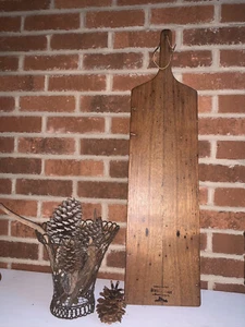 Reclaimed American (Wormy) Chestnut Cheese Serving Bread Platters Boards - Picture 1 of 11