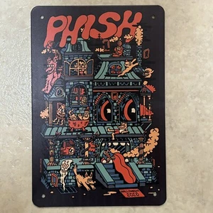 Phish Band Halloween 2020 Repro Blechschild 8"X12" Mann-Höhle Deko ✅ Wandbild - Bild 1 von 5