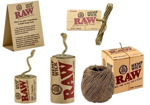 RAW HEMP WICK Made From Natural Hemp Bee Wax Wick Lighter 1m 3m 6m 76m Sizes